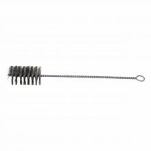 Brush Research Manufacturing 84S2500 - BRM 84S2500 84 Series Tube Brush-For Thru Holes. 2.5" Dia., .012SS, 4" BP, 18" OAL, Ring