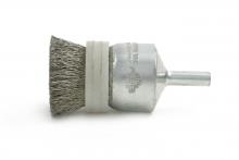 Brush Research Manufacturing BNS6ST20 - BRM BNS6ST20 Solid Banded End Brush, .750" Dia., .020SS, .875" Trim Length, .250" Shank 